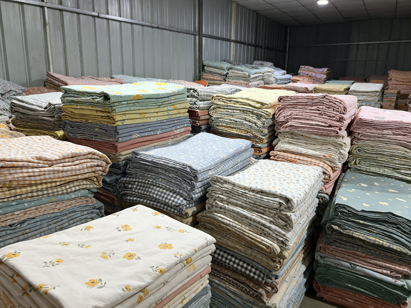 义乌收超市下架床上用品库存，按批计价
