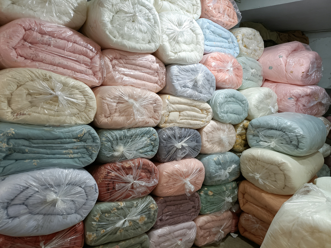 义乌收仓库积压床上用品库存，整仓清空